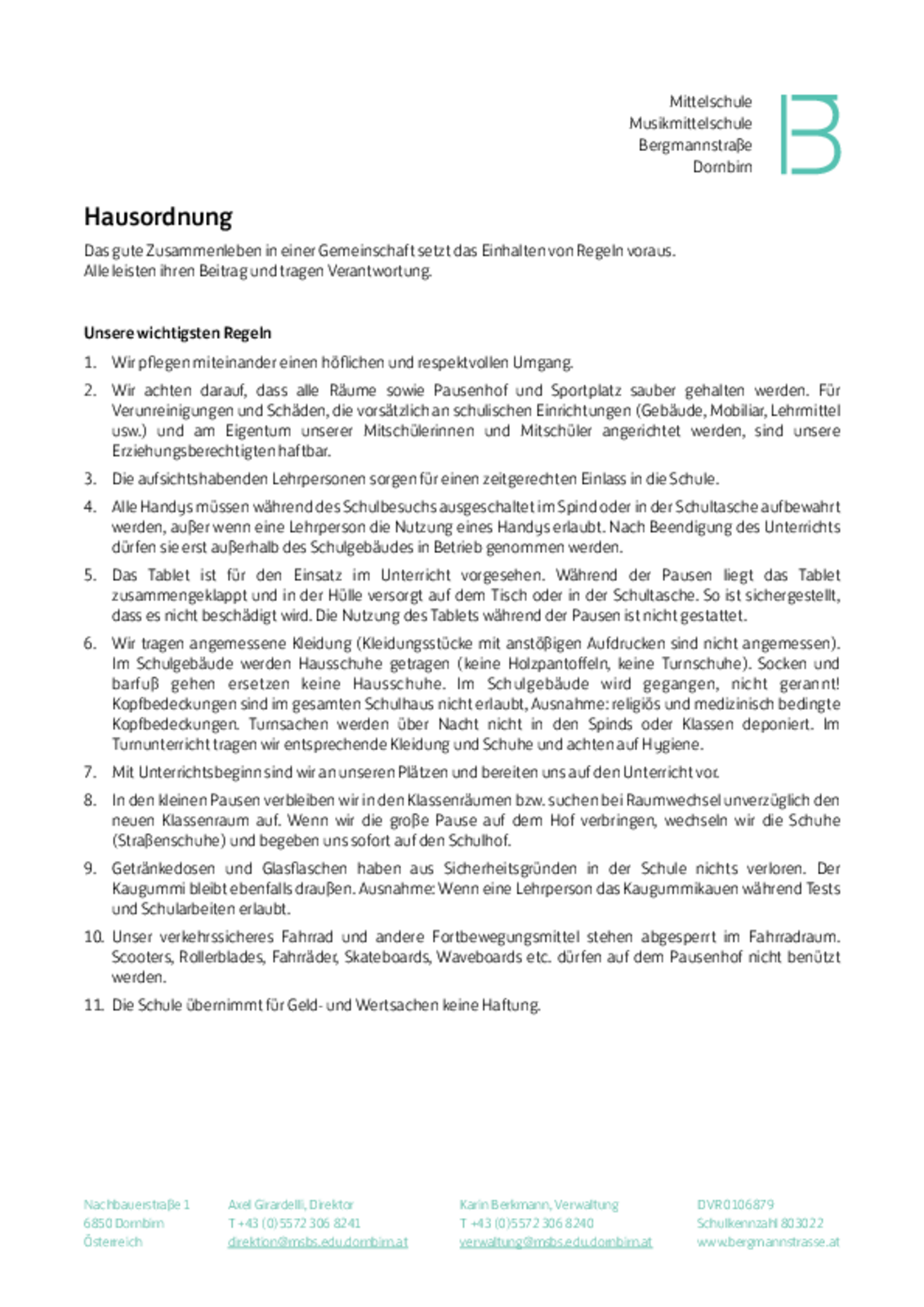 Muster Hausordnung Eigentmergemeinschaft